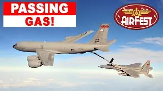 Flying Fuel Farm: the HUGE KC-135 Stratotanker from MacDill Air Force Base! ★⛽️✈️⛽️✈️🇺🇸