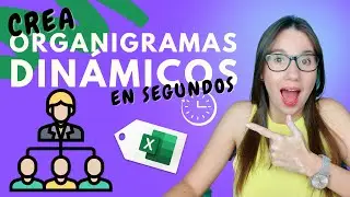 Create a DYNAMIC ORGANIZATION CHART in Seconds in EXCEL.