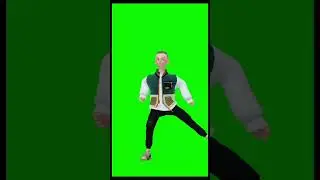 salute boy//green screen//cartoon animation// VFX video!