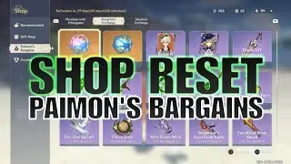 Genshin Impact SHOP RESET PAIMON'S BARGAINS