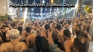 Haye Zainub Veer Di Mout Diyan | Azadari E Momineen