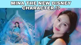 DISNEY'S new character Mina ?! ( which character will she be ? ) #mina #twice #celebrate