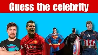 Guess the celebrity by picture in 3 seconds ⌚
