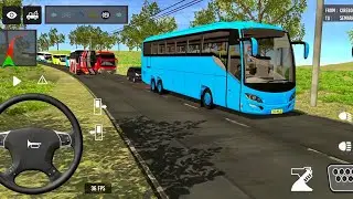 Indonesia Coach bus driving | Euro bus simulator 2025 Android gameplay