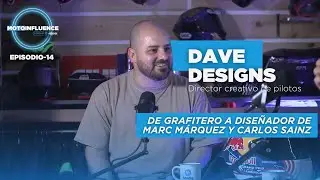 Dave Designs: De grafitero a diseñador de Marc Márquez y Carlos Sainz