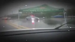 Шатёр убегает