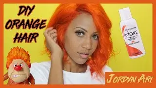 DIY ORANGE HAIR COLOR | EVER BEAUTY (Aliexpress) HAIR REVIEW
