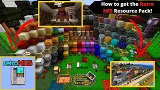 🔴 How to install the Retro NES Resource Pack for Minecraft 1.16.5 & 1.17 Java edition 🔴