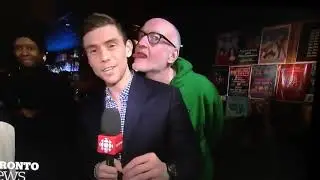 CBC Reporter Chris Glover Gets HIT ON During Live TV Remote By Another Man | FHRITP