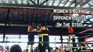 Boxing TKO | When your opponent quits |