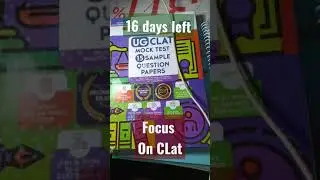 Focus on CLAT2021 || Revise your notes || Mayank[Clat]#clat2021#2022