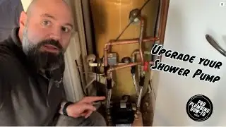How to Instantly Fix Low Shower Pressure! (DIY Pump Upgrade)