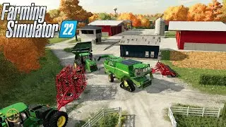 LIVE! FARMING SIMULATOR 22 - Further harvest, new hay field and your choose our next tractor!