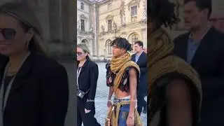 Jaden Smith Paris Fashion Week
