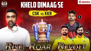 Rise. Roar. Revolt | CSK v KKR | IPL 2022 | Khelo Dimaag Se | E1