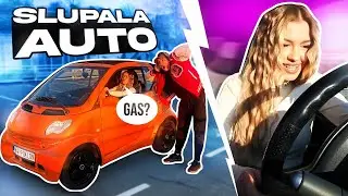 UČIM EMU RADUJKO DA VOZI - ŠOU ! * koči gasom *