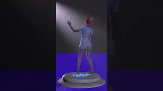 3d character Created in Character Creator and animated in iClone 8 - Gwynn