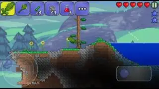 Terraria на андроид #5 Подготовка к первой битве