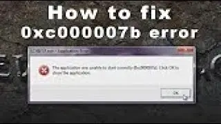 حل جذري ونهائي لمشكلة 0xc000007b على ويندوز 7 و 8 و 8,1 و 10