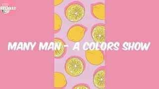 Many Man - A COLORS SHOW - Victony (Lyrics)