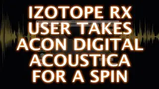 iZotope RX user takes Acon Digital Acoustica for a spin