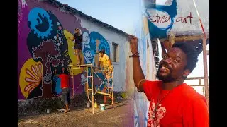 Street art- Inhambane-Moçambique. Chana de Sa