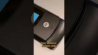 Tomando fotos con el motorola v3 