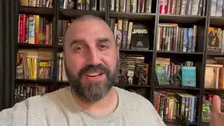 A library Tour of my Sci-Fi and Horror Bookshelf