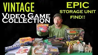 Vintage Video Game Collection Found In Storage Unit | $3,065 On Ebay This Week | Reseller On Youtube