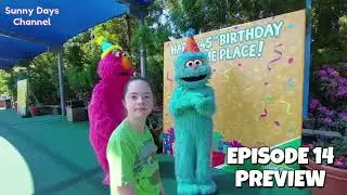 Our Day at Sesame Place | Episode 14 Preview | Sesame Street Character Meet & Greet | Sunny Days
