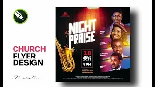 How to Design a Church Flyer | with Pictures | CorelDraw Tutorial 2024