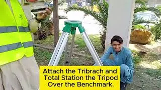 How to Set Up and Level a Total Station