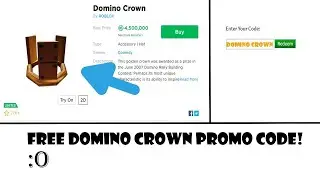 FREE DOMINO CROWN CODE! LITERALLY!