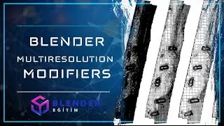 Blender Multiresolution Modifiers - Blender Eğitim #30