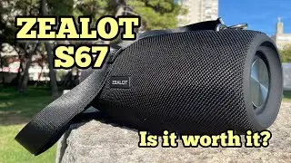 ZEALOT S67 Portable Wireless Speaker with BT 5.0 Technology IPX6/ UNBOXING/ SPEAKER TEST