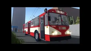 Как завести и сдвинуть троллейбус сместа! в TrP