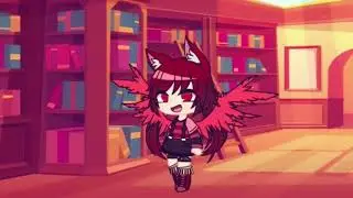 I'm white. I'm black. I'm yellow. I'm red. I'm BLUE! Gacha Life
