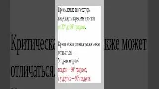 Приемлемые температуры видеокарты
