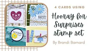 Hooray for Surprises - January 2024 - BrandiStamps Card Club