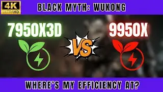 Ryzen 7950X3D vs 9950X in Black Myth: Wukong | 4K DLSS Ultra Performance to DLAA Benchmark