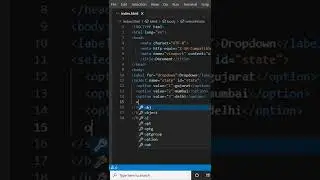 Basic HTML Tutorial||Simple Drop-down menu using pure HTML
