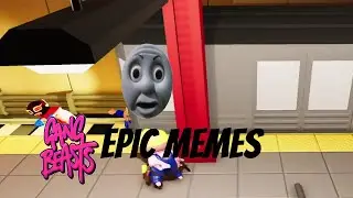 Gang Beasts Funny Moments #12 Epic Memes With DaBaby?!
