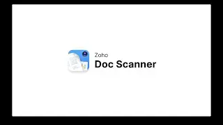 Zoho Doc Scanner