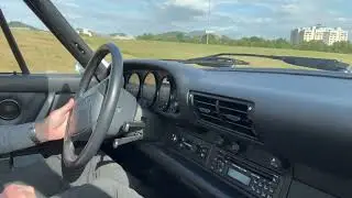 PCARMARKET Auction: Driving (Passenger POV) -1993 Porsche 964 Carrera Cabriolet