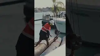 EPIC Waterfront Pile Driving!