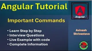 Angular Important Commands | Angular Tutorial | Angular 18 | Code Programming