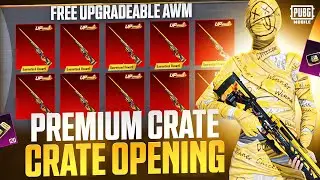 😱FREE UPGRADE AWM PREMIUM CRATE OPENING
