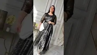 Платье длинное круглый вырез 