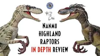 My Favourite! IN DEPTH REVIEW of the Nanmu Jurassic Park 3 Inspired Velociraptors