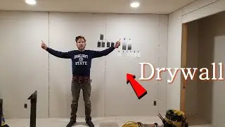 How To INSTALL Drywall A DIY Guide - Everything You Need To Know!